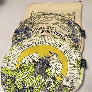 3 RITUAL DYES Project Bags